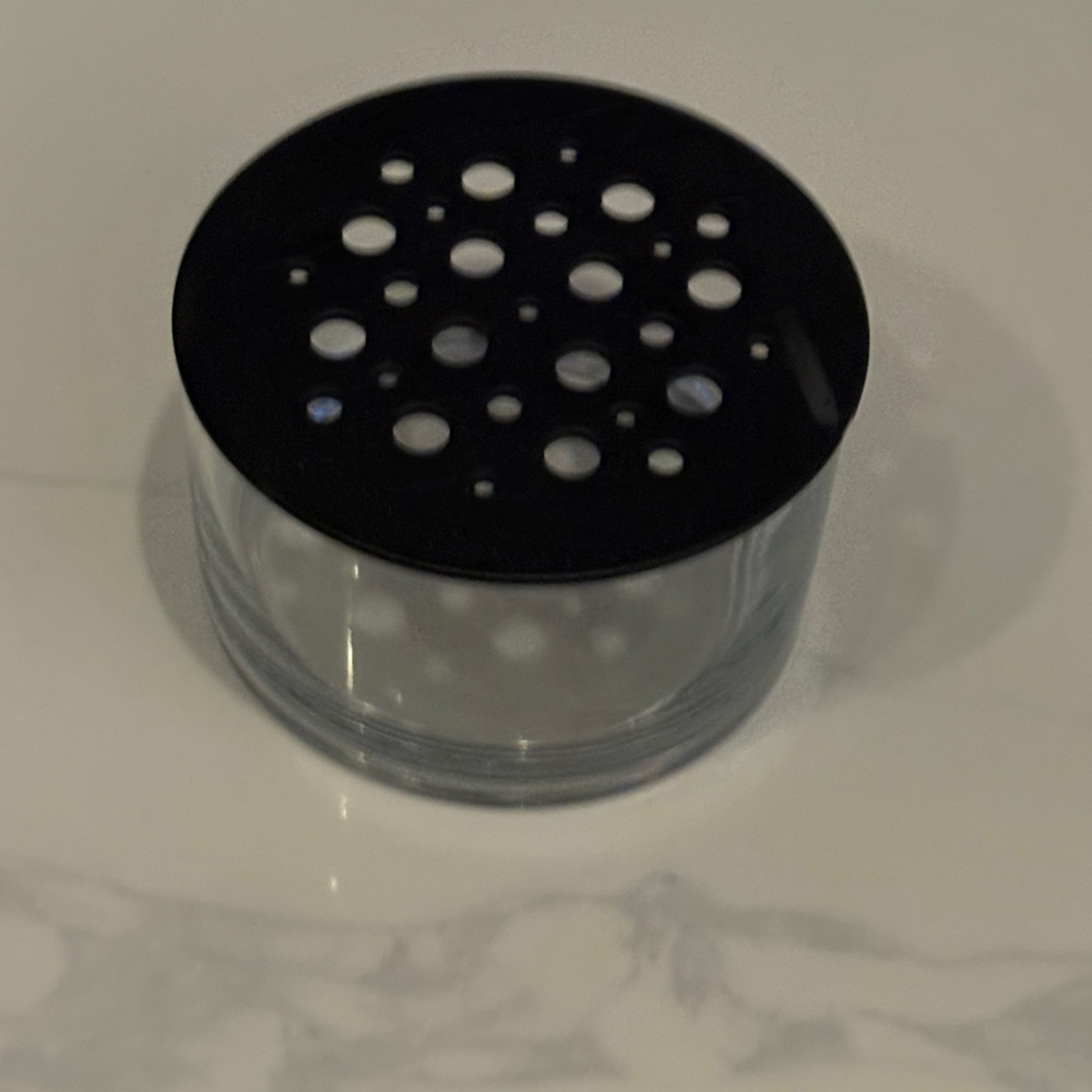 Modern Glass Ikebana Vase with Black Flower Frog Kenzan Minimalist flower frog